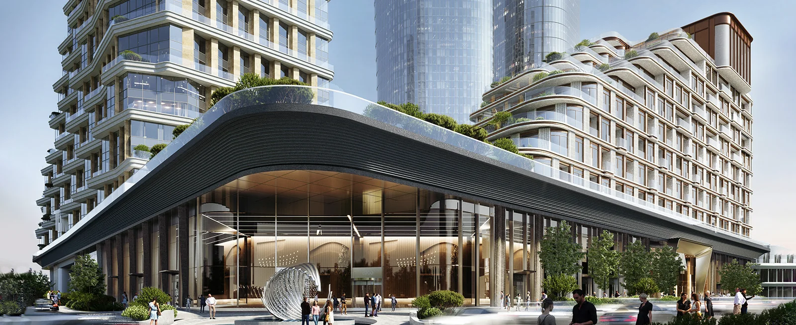 Гастрономический кластер, 2157 м²
